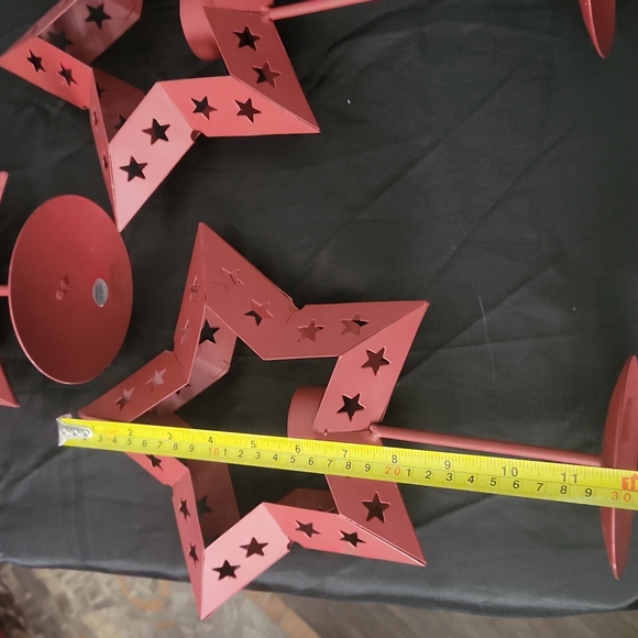 Set of 3 Star Tealight Candle Holders - Picture 12 of 15